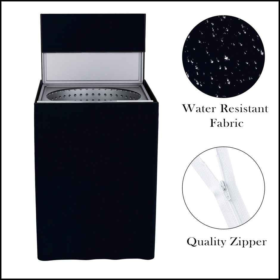 Kuber Industries Washing Machine Cover | Waterproof & Dust-Proof Top Load Washer Cover | Blue