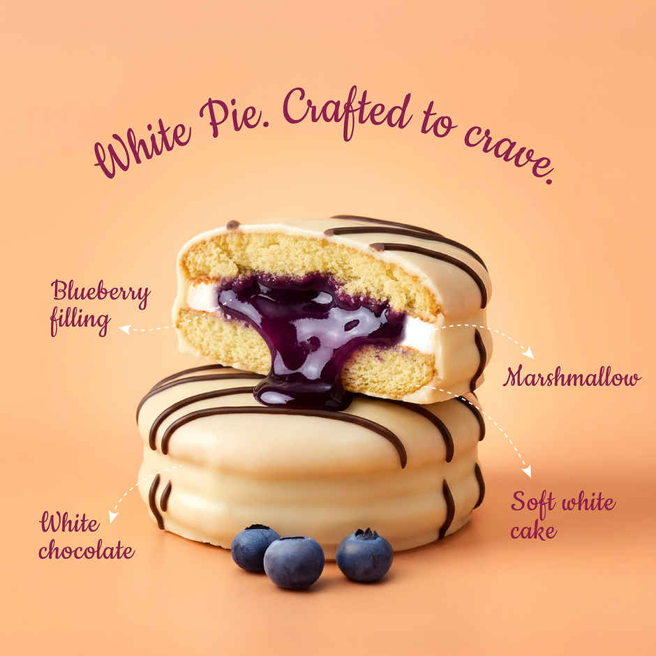 Orion Blueberry Snow Dazzle Pie | Soft & Fruity