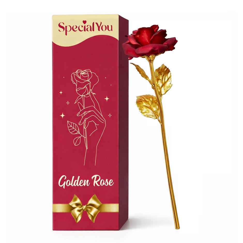 Bla Bli Blu Cotton Kisses Perfume For Women (90ml) & Red Metal Rose For Valentine'S Day (1pc) Combo