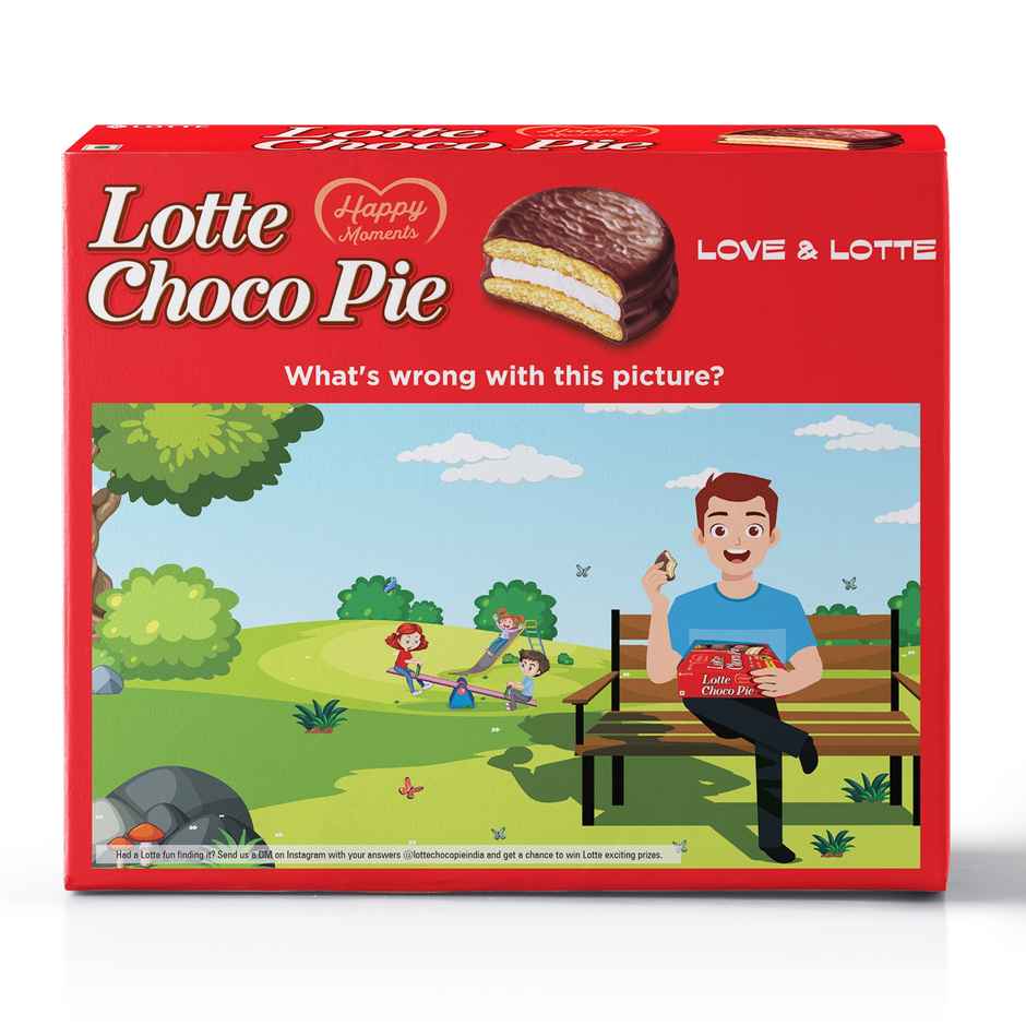 Lotte Choco Pie Chocolate | Trans Fat-free Combo