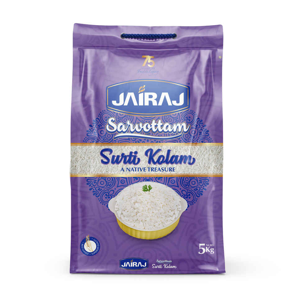 Jairaj Surti kolam Rice | Wada Kolam | Lachkari Kolam