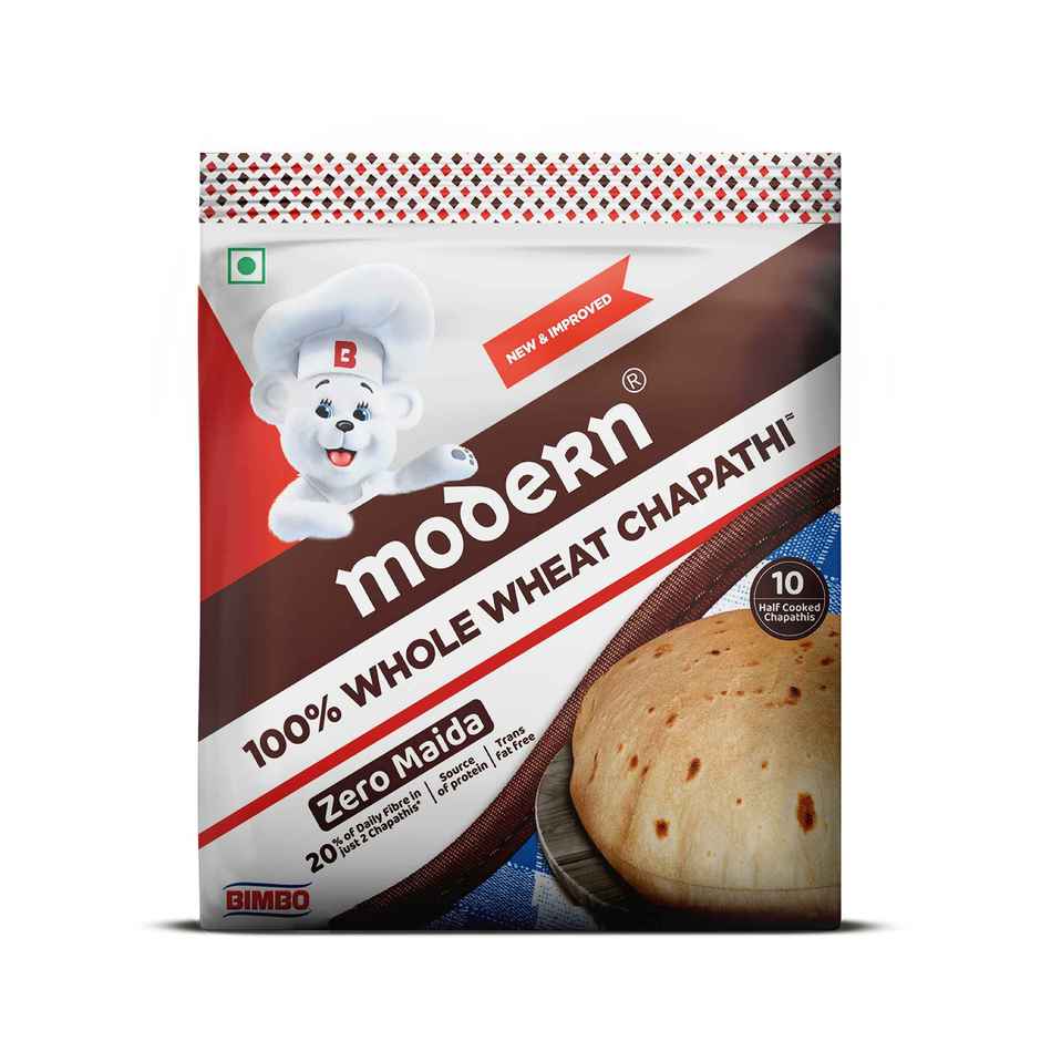Modern Pure Whole Wheat Chapathi