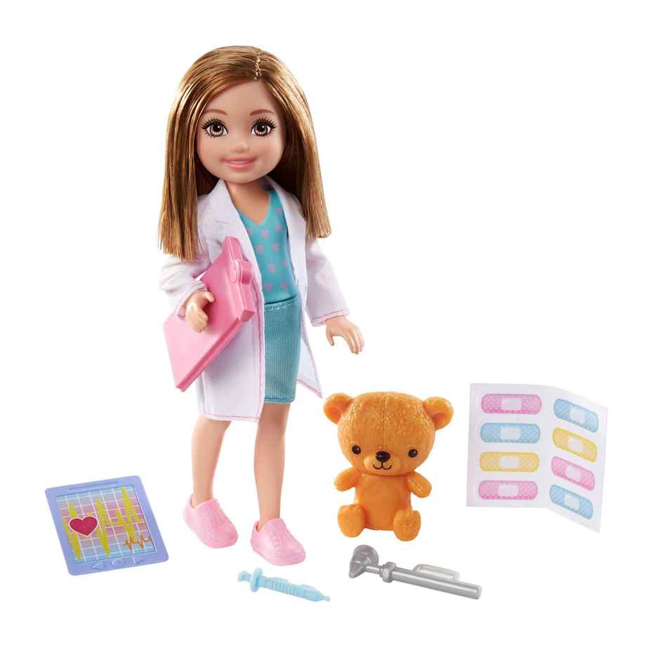 Barbie Chelsea Can Be Playset with Brunette Chelsea Doctor Doll 6 in 15.24 cm Clipboard
