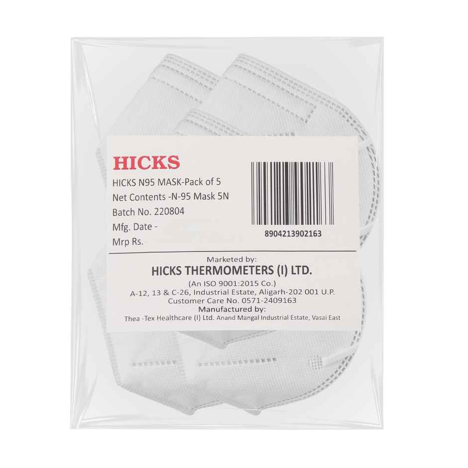 Hicks N95 Mask White