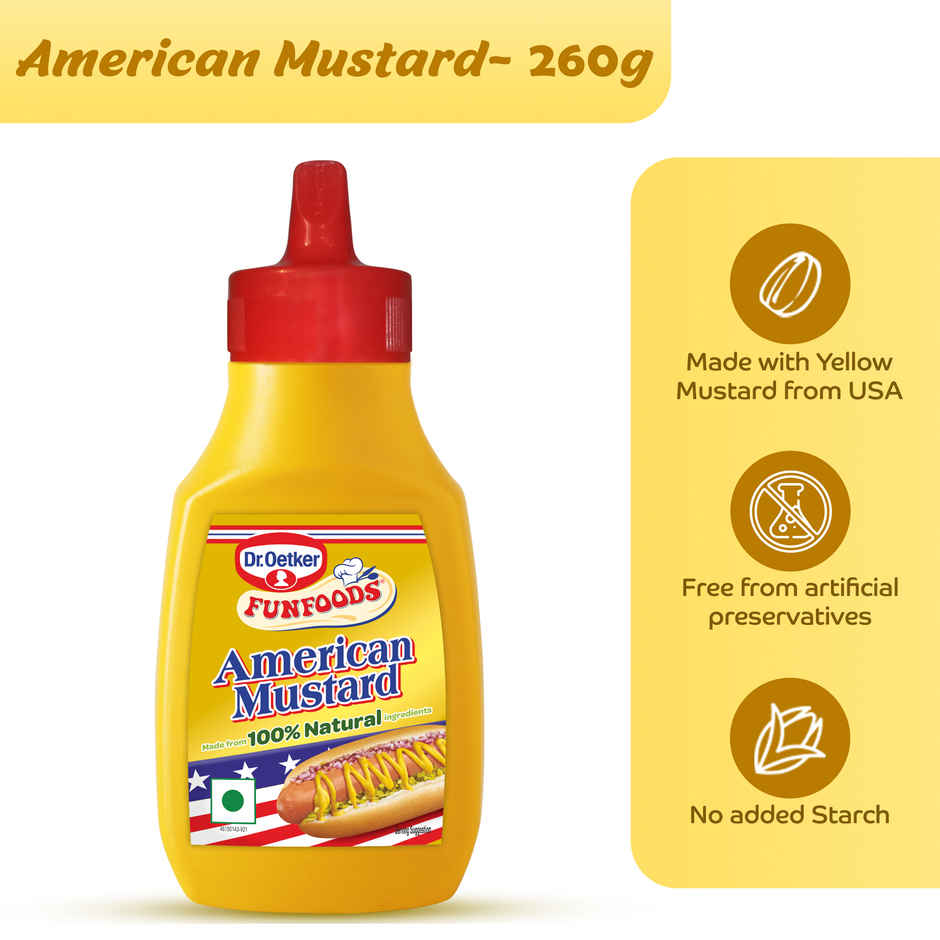 Dr.Oetker American Mustard Sauce