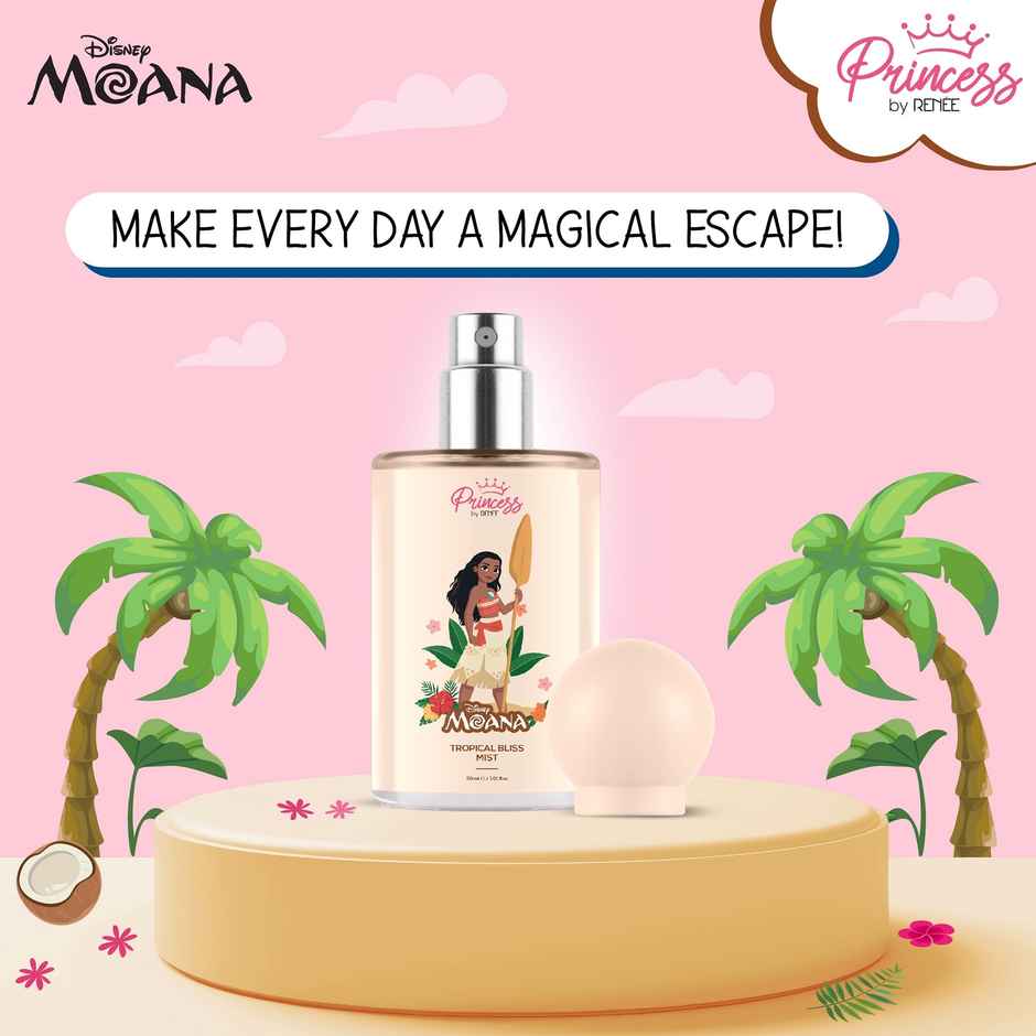 Renee Princess by Renee Disney Moana Tropical Bliss Fragrance Mist