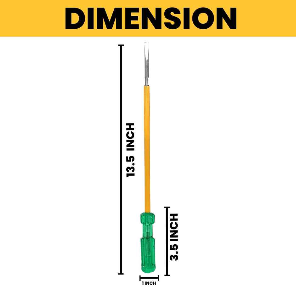 Themisto Th-T20 10 Inch Round Screwdriver (Green)