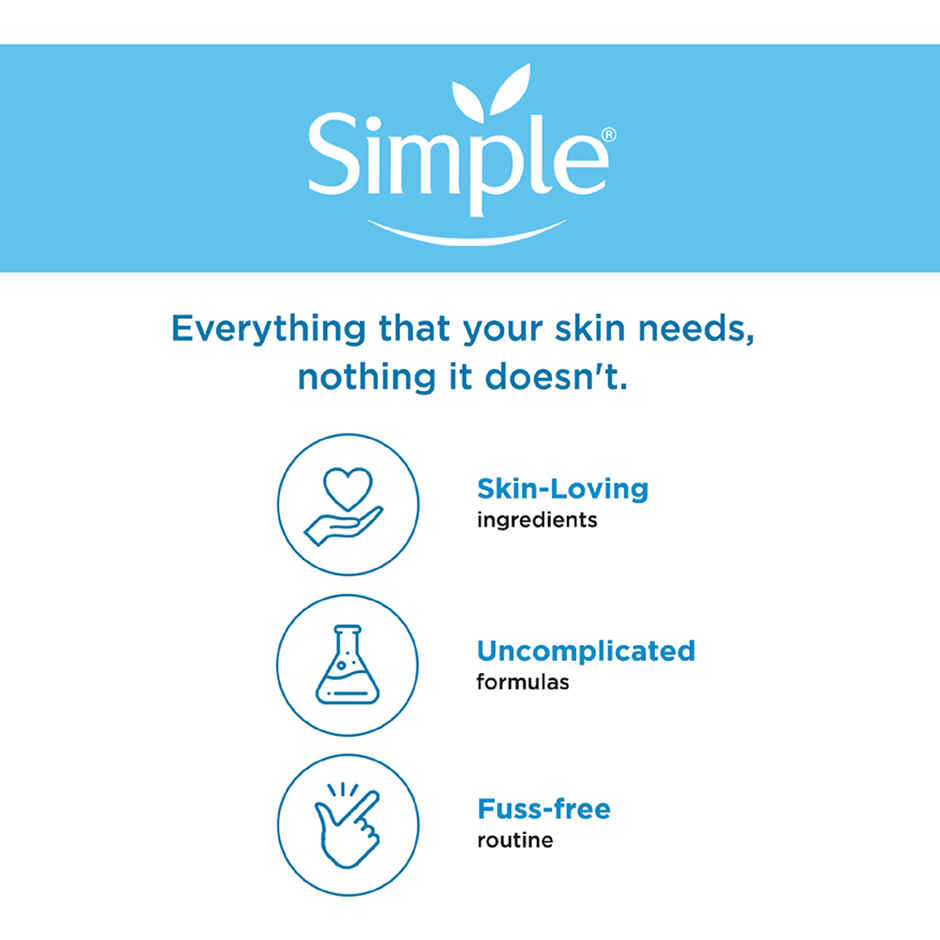 Simple Water Boost Micellar Gel Facial Wash