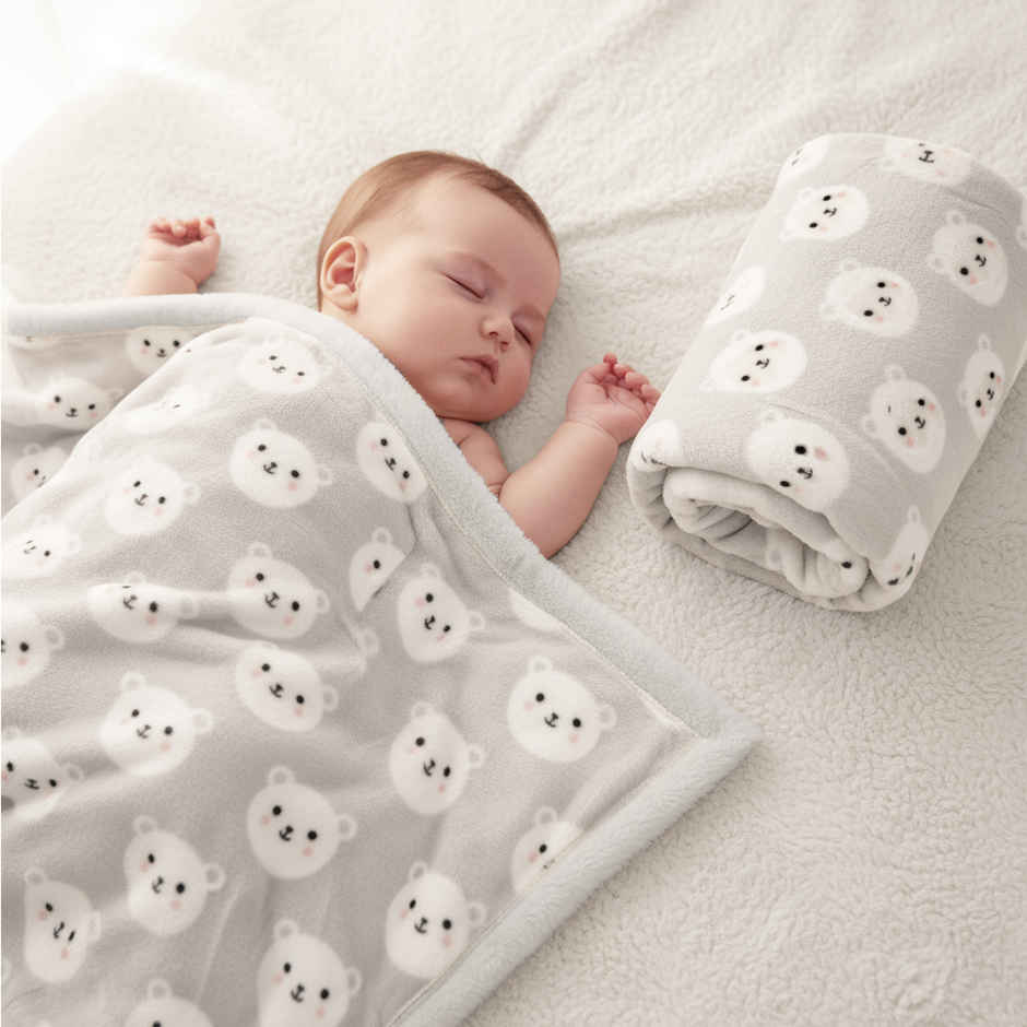 R for Rabbit Softkins Comfy Ultra Soft Cozy Lightweight Baby Blanket