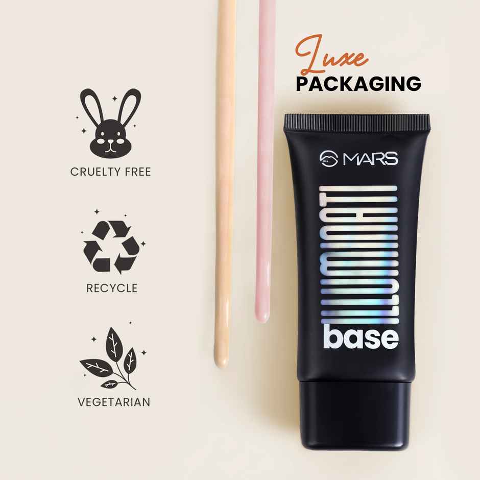 MARS Cosmetics Illuminati Base Dewy Primer With Highlighter | Pink