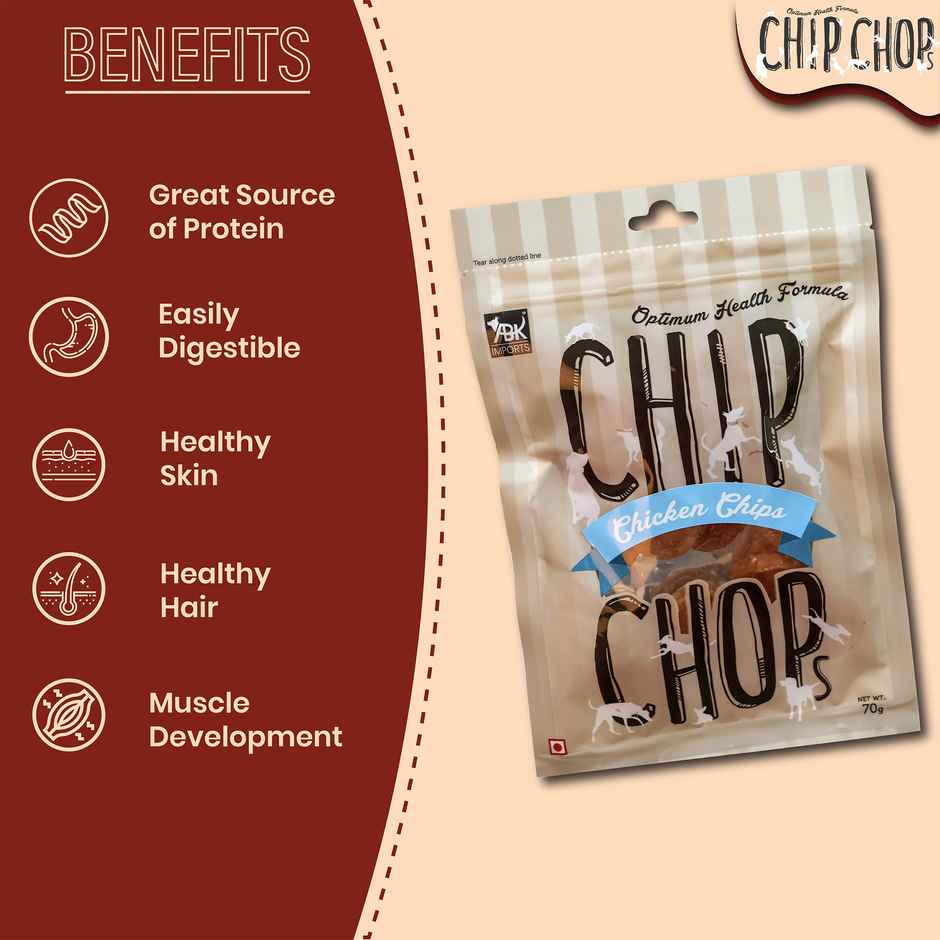 Chip Chops Chicken Chips Dog Treat