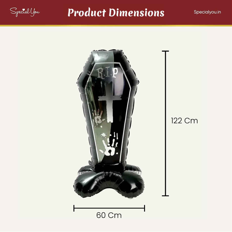 Coffin Foil Balloon | Halloween Special | Special You