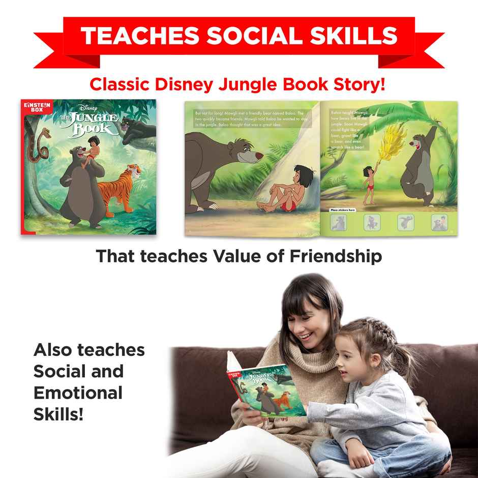 Einstein Box Featuring Disney For 3-Year Old Boys & Girls Educational Disney Toys/Gift