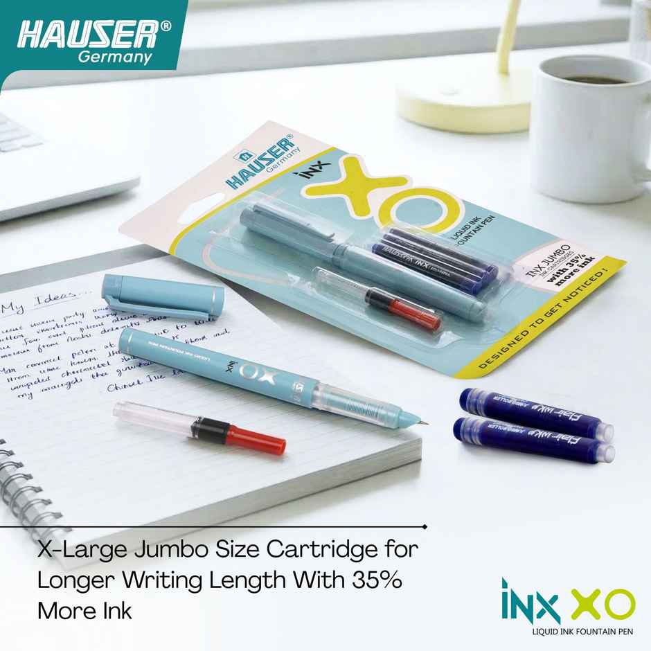 Hauser Xo Fountain Pen (Colour May Vary)