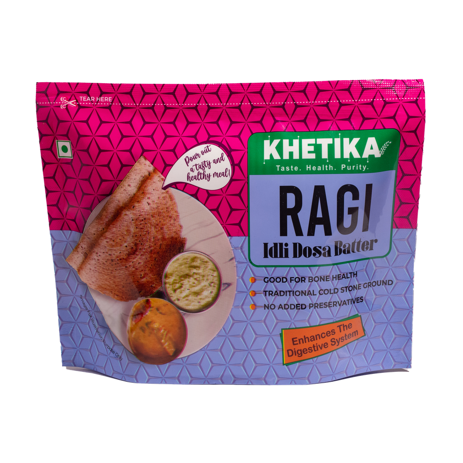 Khetika Ragi Idli Dosa Millet Batter