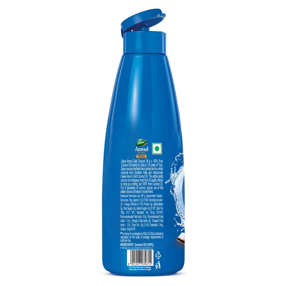 Dabur Anmol Gold 100% Pure Coconut Oil 