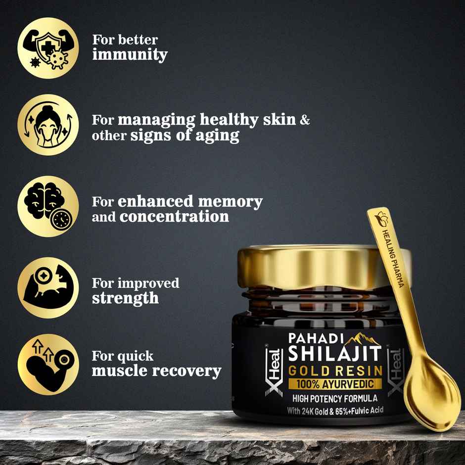 Xheal Shilajit Gold Resin