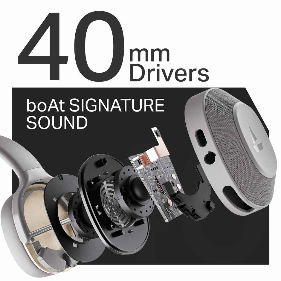 boAt Rockerz 413 | Ash Grey