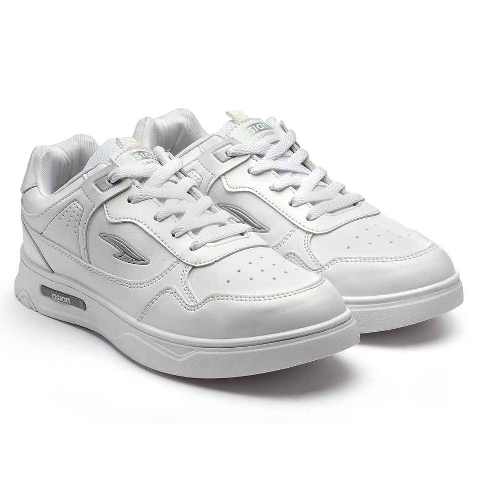 Asian Boston-01 Men Sneakers White (Size-9)