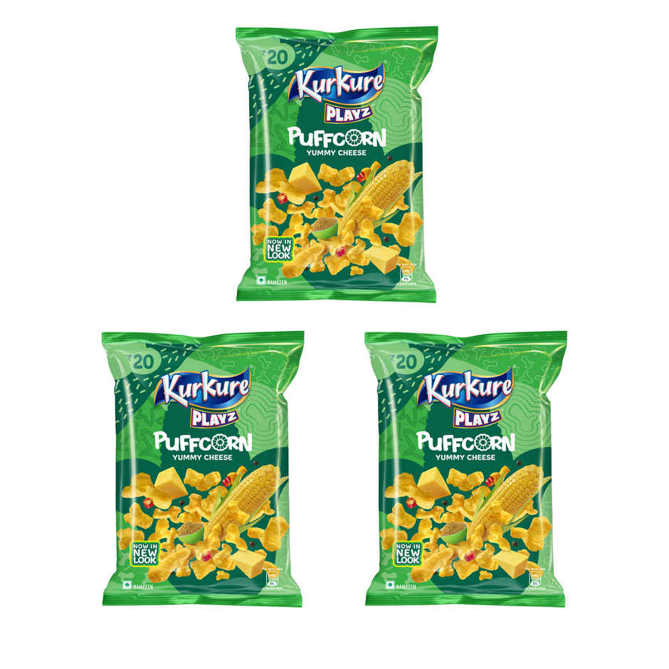 Kurkure Yummy PuffCorn Yummy Cheese Chips Combo