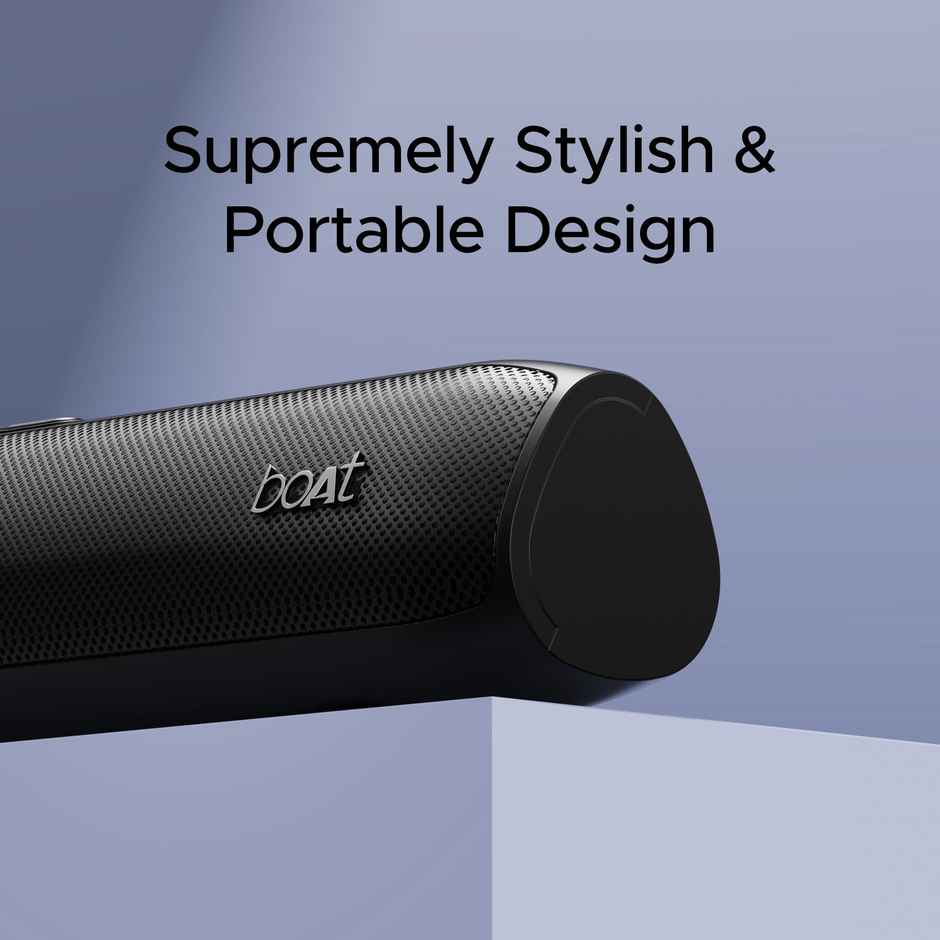 boAt Aavante Bar Groove Bluetooth 2.0 Channel Soundbar with 16 W RMS Output(Premium Black)