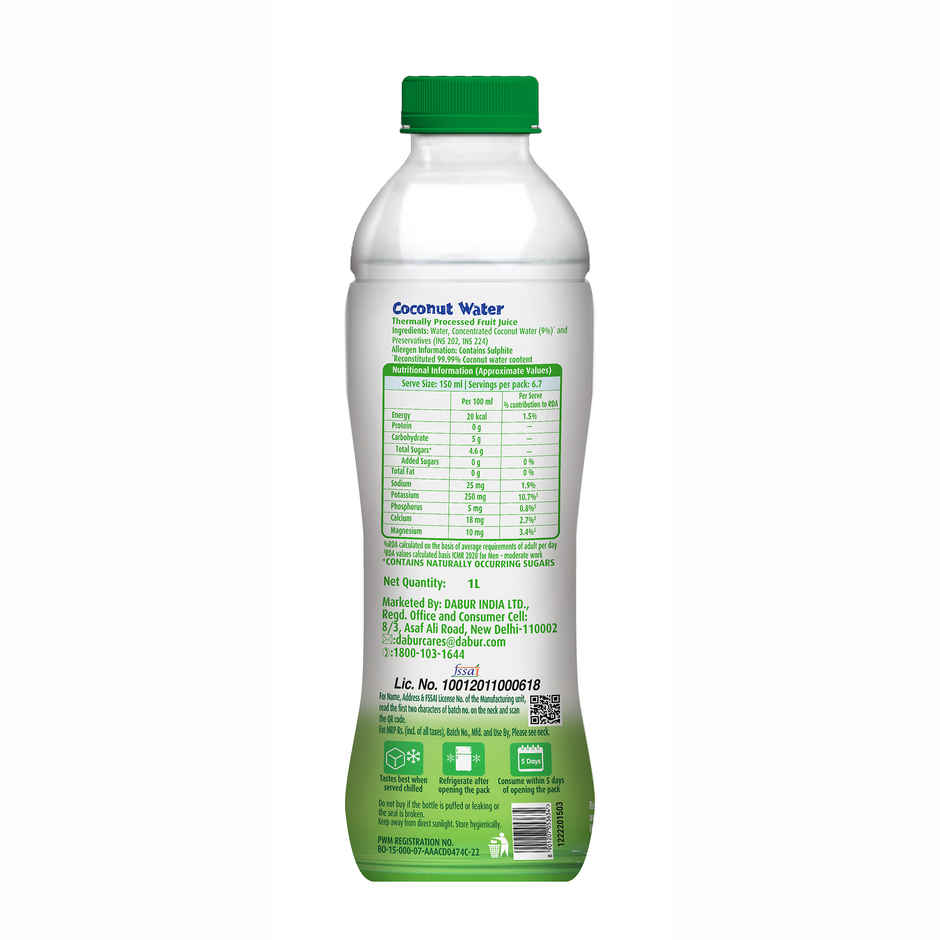 Real Activ Coconut Water | Refreshing Hydration with No Added Sugars