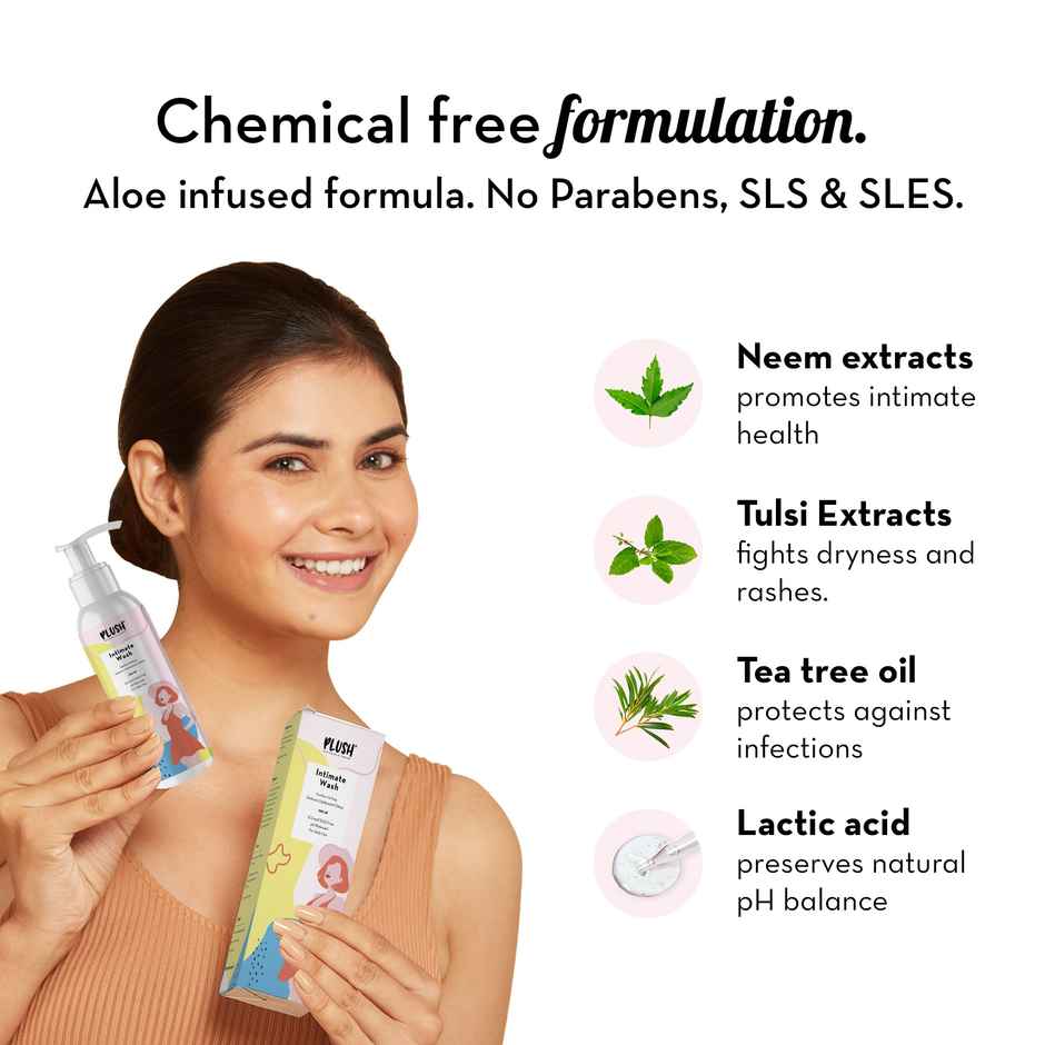 Plush Intimate Wash For Women | Natural Ingredients