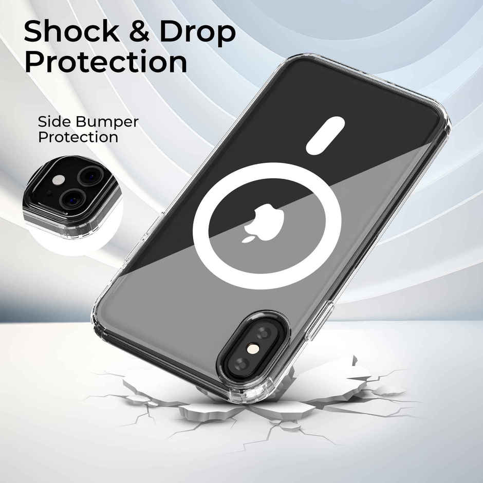 Artistque Case for Iphone Xs | Iphone Xs Back Cover - Transparent Clear Magsafe