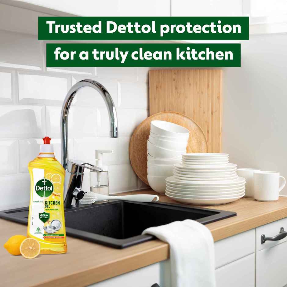 Dettol Germ and Grease Removal Dishwash Liquid
