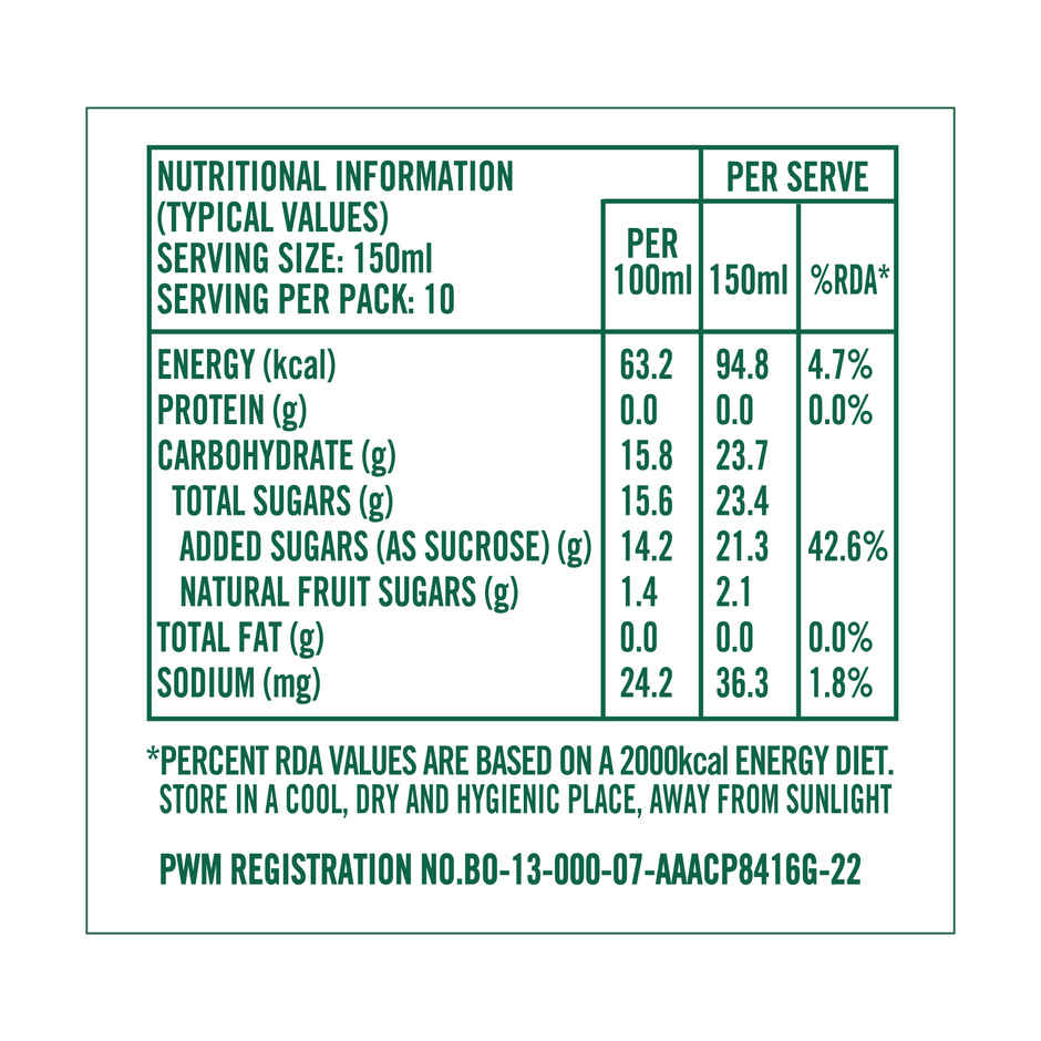 Frooti Mango Fruit Juice | Ready to Drink Beverage