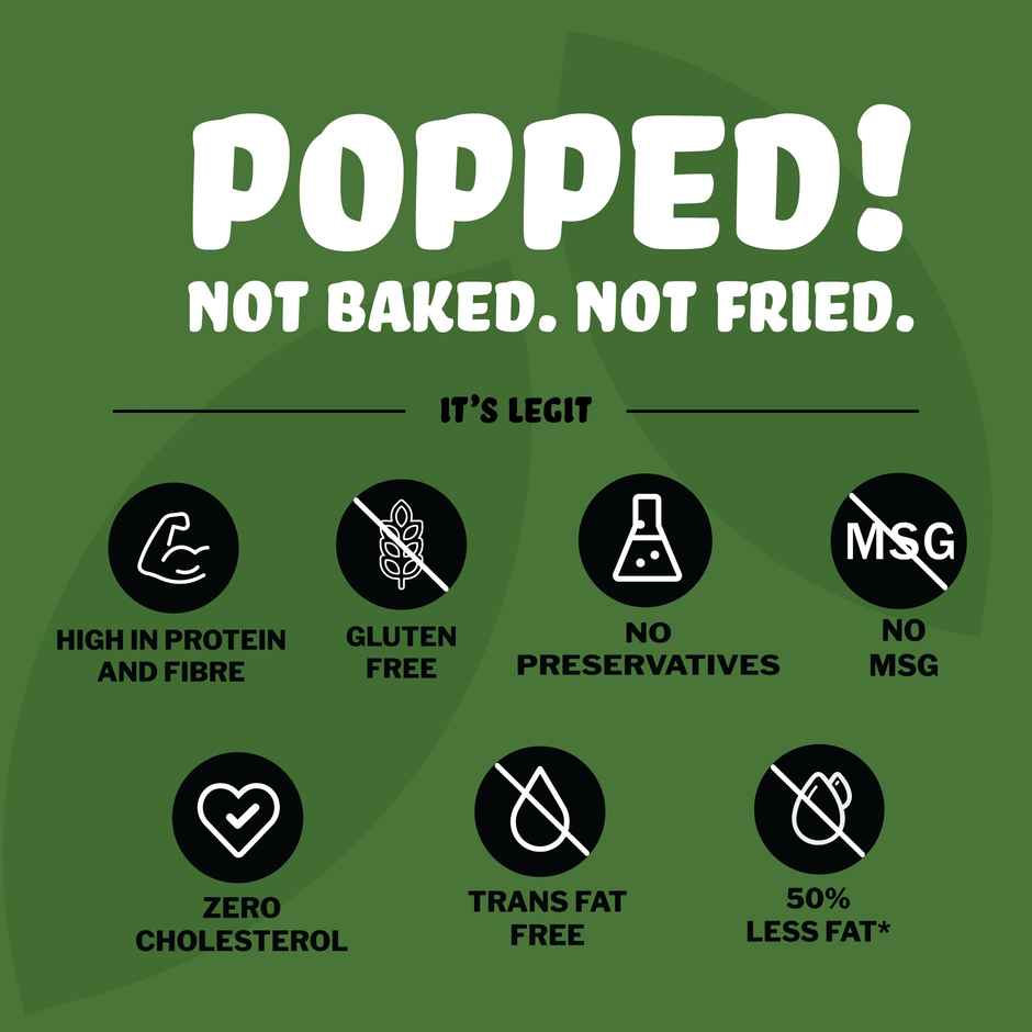 BRB Rice Popped Chips Jalapeno & Tomato Flavour