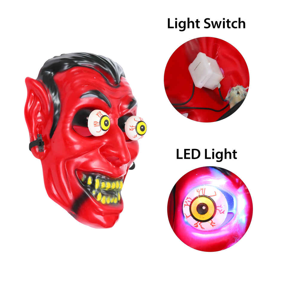 Scary LED mask | Halloween Special | Propcon | Assorted