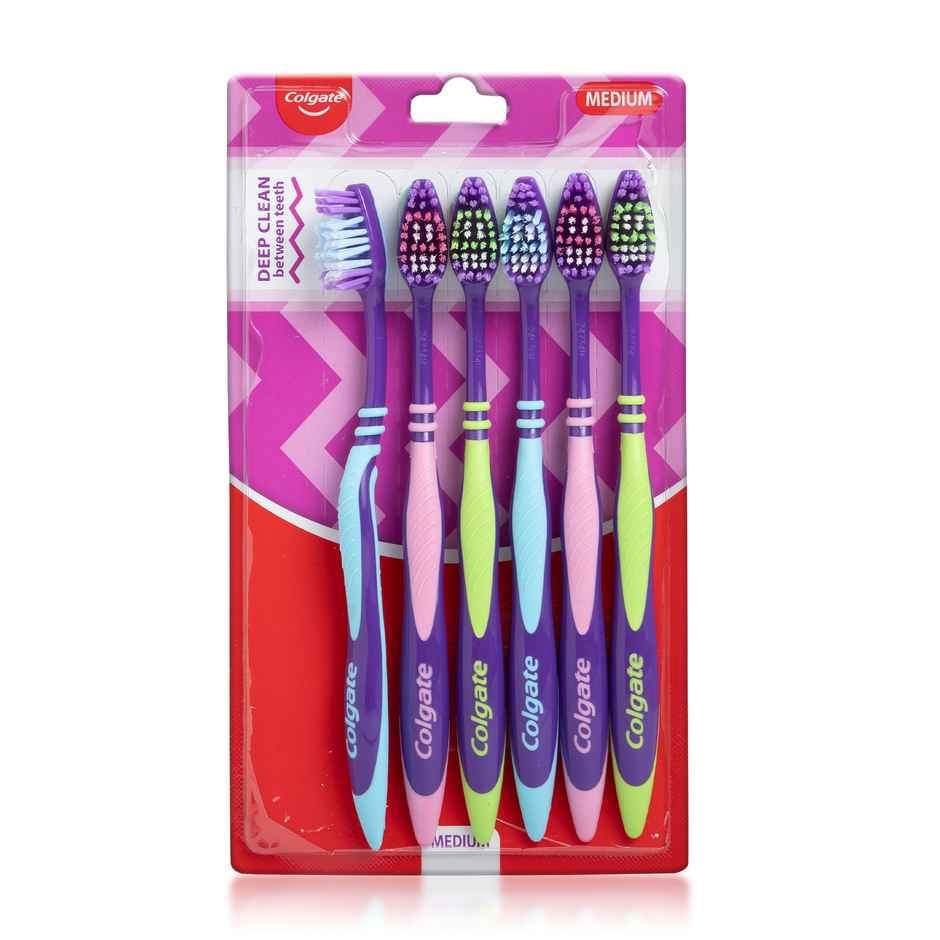 Colgate Zig Zag Deep Clean Toothbrush Medium