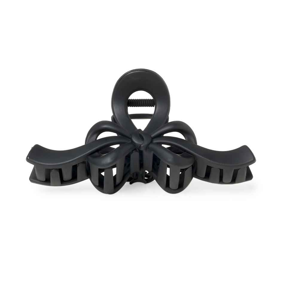 Bronson Professional Hair Claw Clip Hair Clutcher Large for Thick Hair - Matte Black