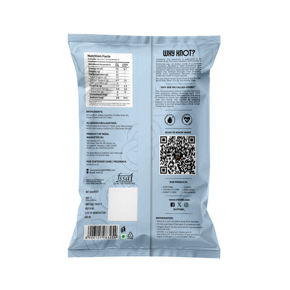 4700BC Himalayan Salt Pretzel I No Palm Oil