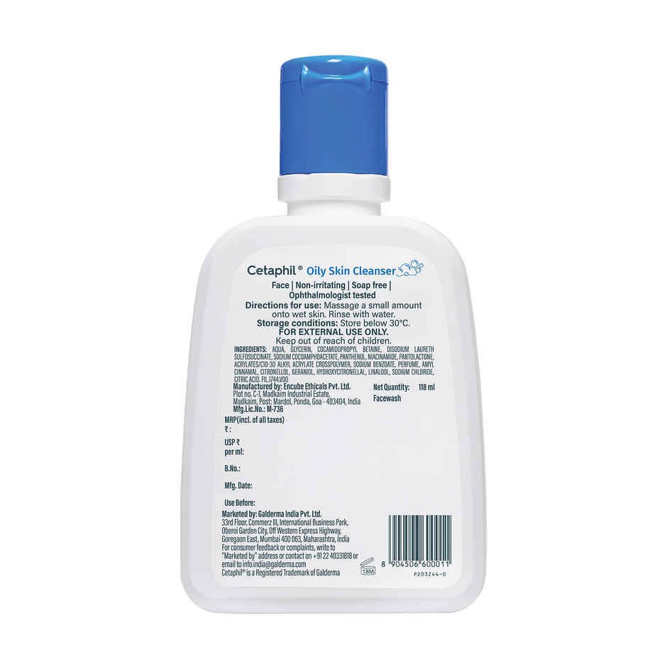 Cetaphil Oily Skin Cleanser Face wash