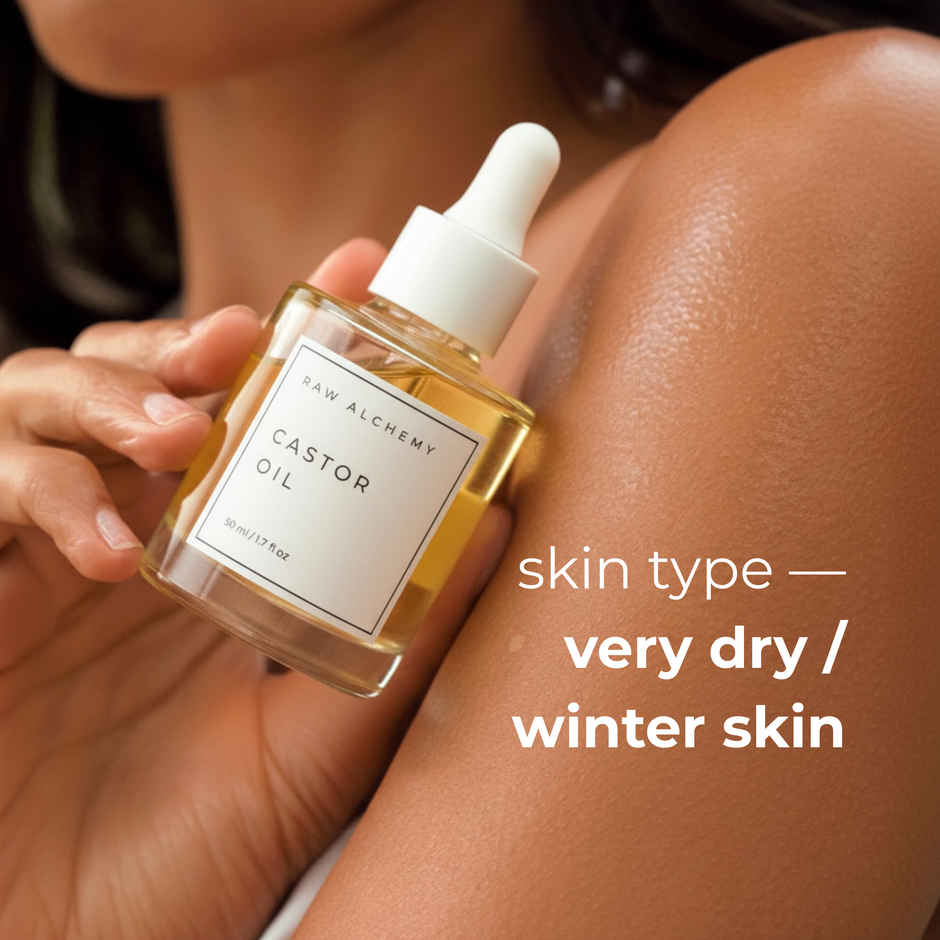 RAW ALCHEMY Organic & Pure Castor Oil for Face