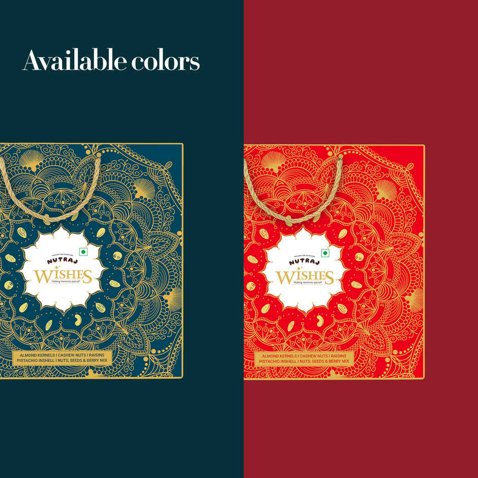 Nutraj Wishes Gift Box With Candles