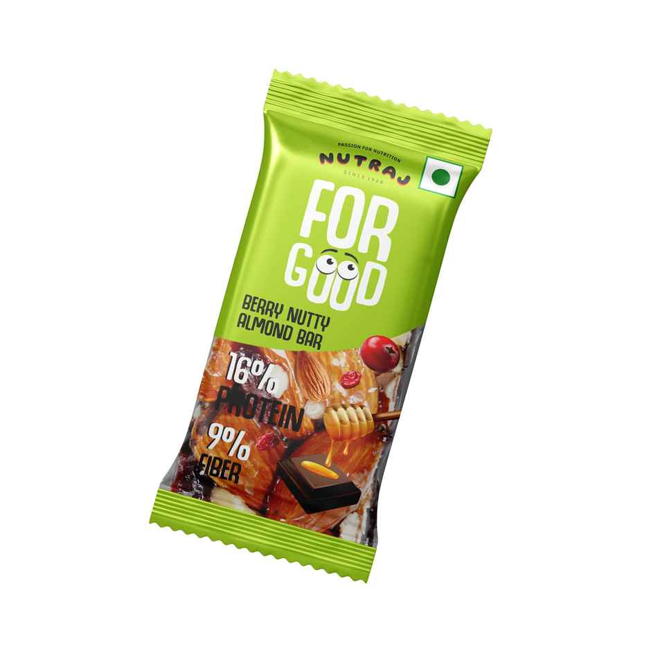 Nutraj For Good Berry Nutty Almond Bar