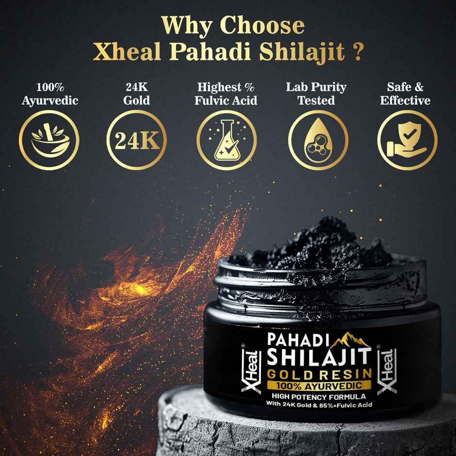Xheal Shilajit Gold Resin
