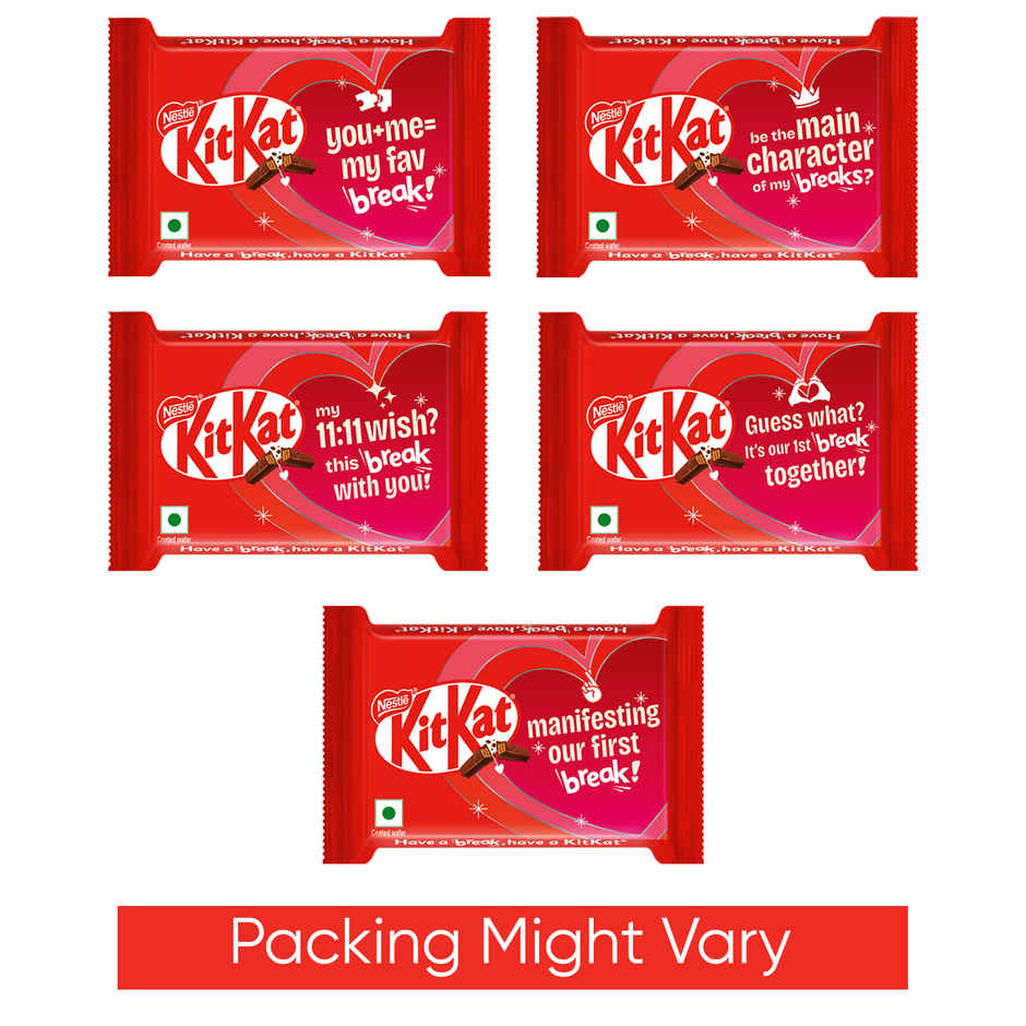 Nestle KitKat 4 Fingers Choco Coated Wafer Bar