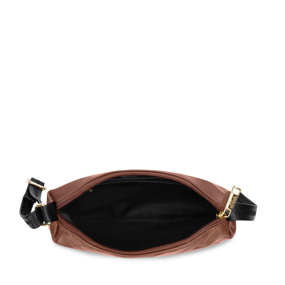 Lavie Women's Quilt Jill Top Zip Sling Bag | Tan