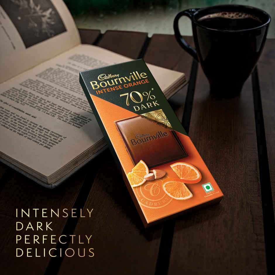 Cadbury Bournville Orange 70% Dark Chocolate Bar