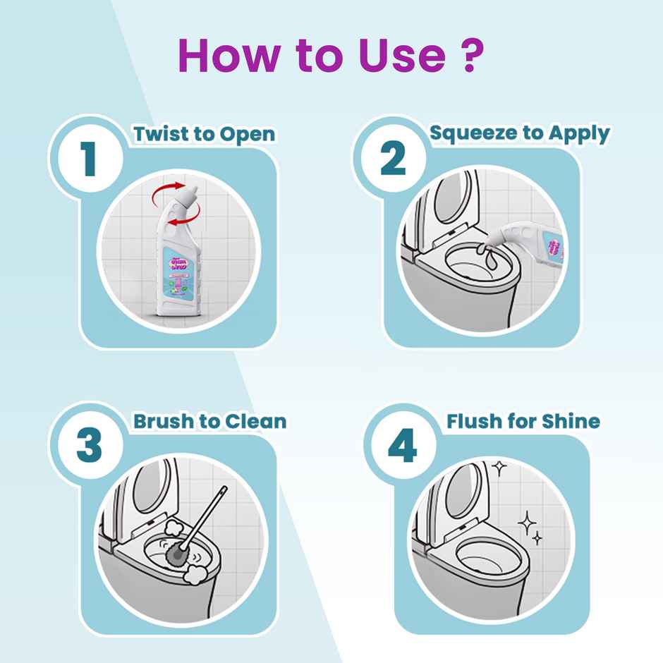 Foamworx Madurai Jasmine Toilet Cleaner