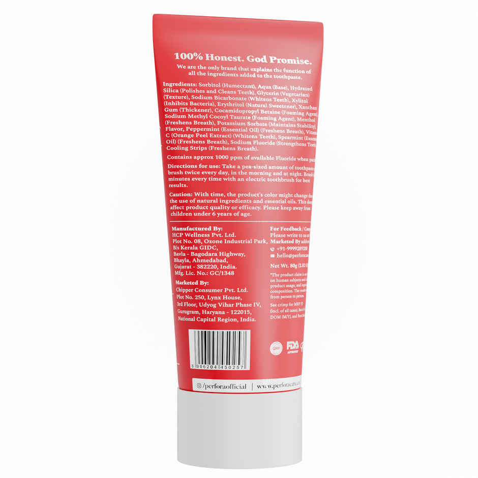 Perfora Xtraaa Fresh Toothpaste for Fresh Breath Combo