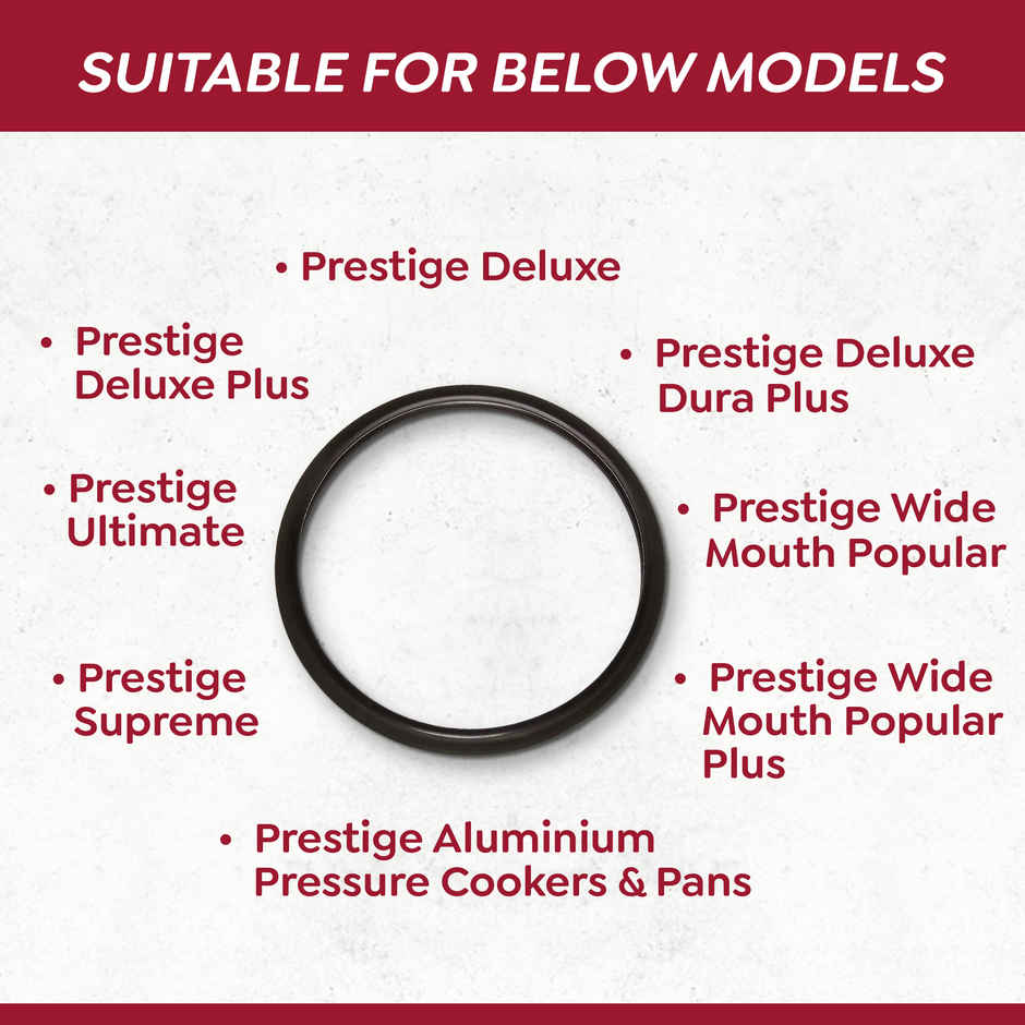 Prestige Aluminium Junior Pressure Cooker Gasket