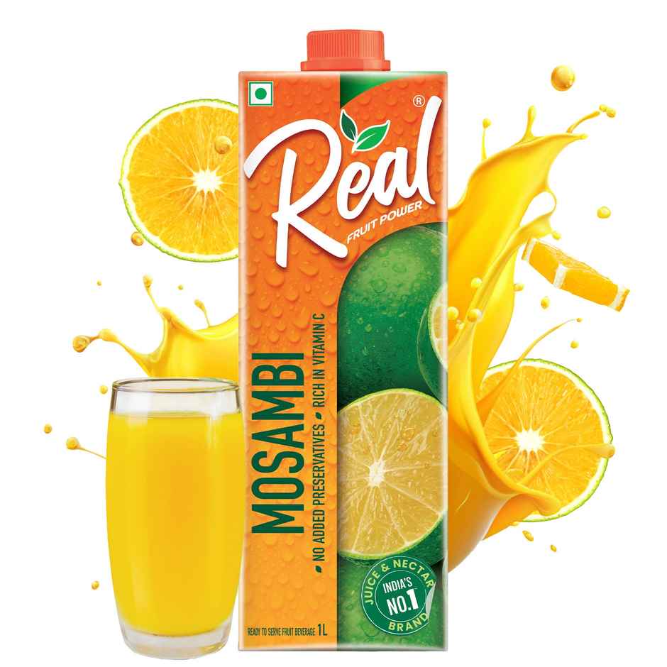 Dabur Real Mosambi Fruit Juice Combo