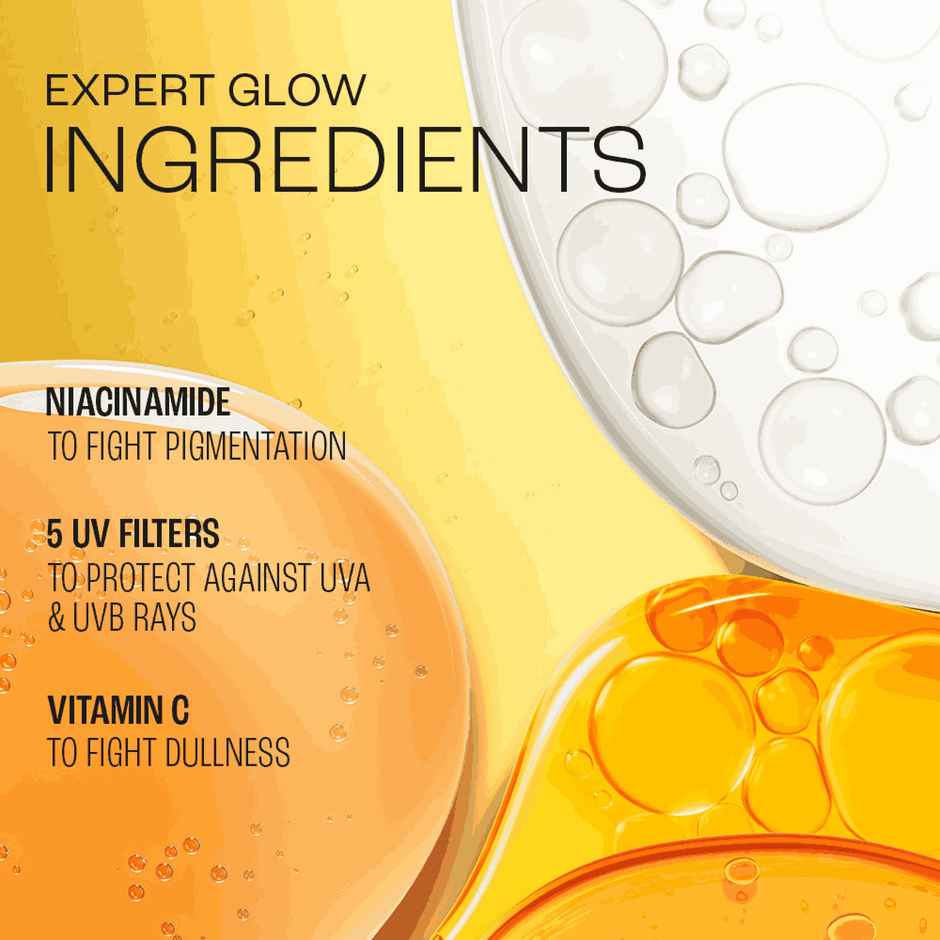 Lakme 5% Niacinamide and Vitamin C Water Light Sunscreen Gel SPF 50 PA++++ For Oily Skin 2X Glow