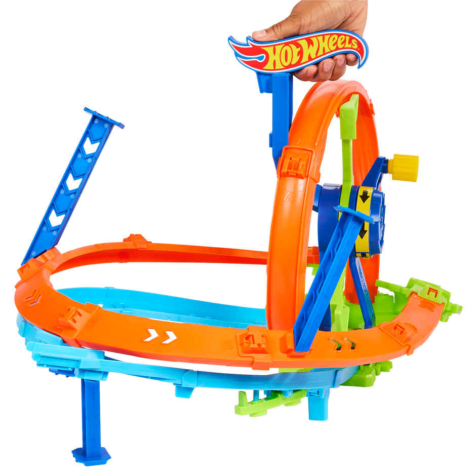 Hot Wheels Rapid Launch Loop Track Playset