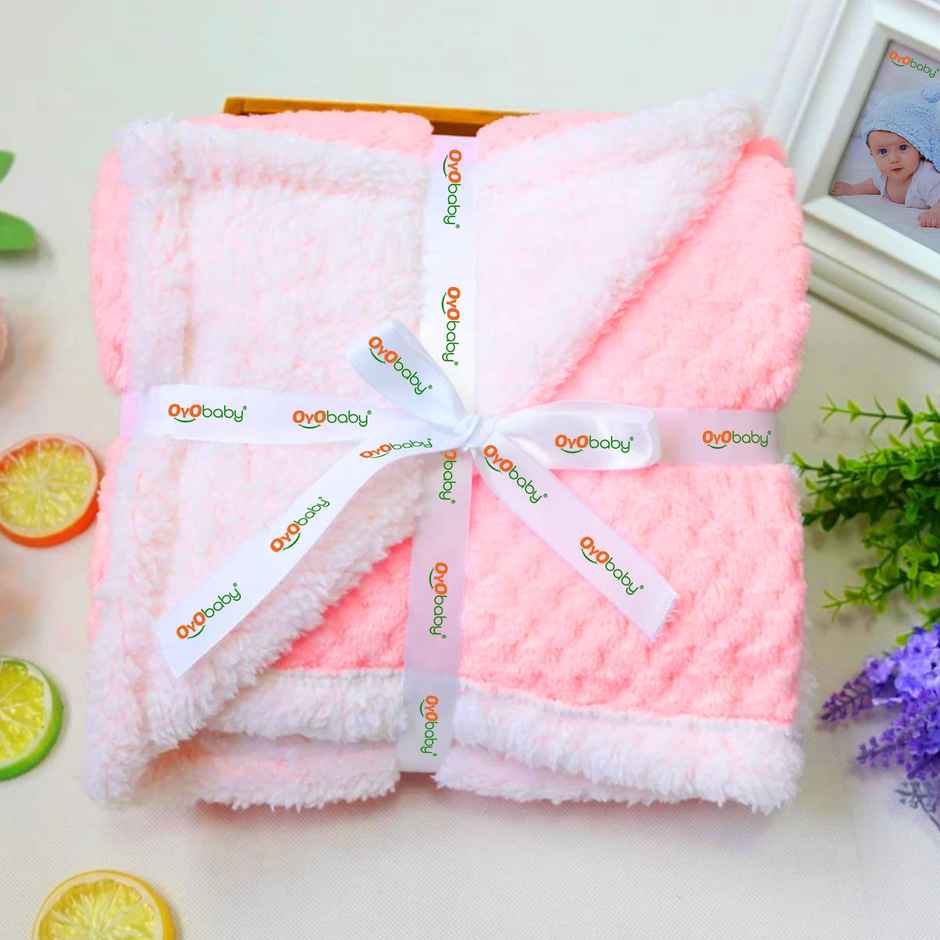 Oyo Baby Wrapping Cum Baby Blanket For Babies0-24 Months, 100Cm X 80 Cm